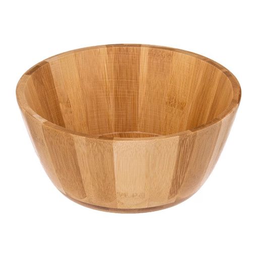 Εικόνα της Σαλατιέρα Ξύλινη 5Five 19x19x8cm Καφέ 179733