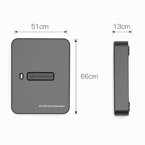 Εικόνα της Θήκη M.2 SSD Gembird USB-C DD-U3M2