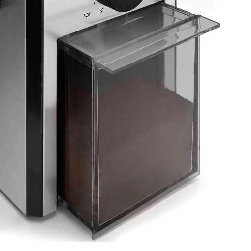 Εικόνα της Μύλος Άλεσης Καφέ De'Longhi KG89 110W 120gr 16 Επίπεδα Άλεσης Ασημί 177111026