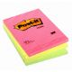 Εικόνα της Αυτοκόλλητα Χαρτάκια 3M Post-it Lined 100 Φύλλα 102 x 152 mm (Διάφορα Neon Χρώματα) 660N