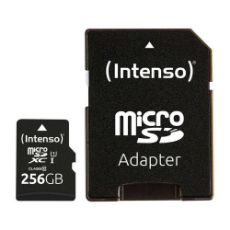 Εικόνα της Κάρτα Μνήμης MicroSDHC Intenso Performance 256GB Class 10 UHS-I U1 + Adapter 3424492