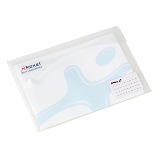 Εικόνα της Φάκελος Κουμπί Rexel Α4 Λευκός 16129WH
