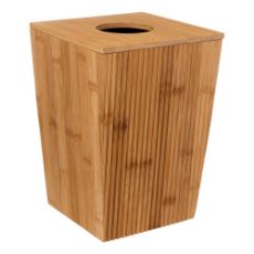 Εικόνα της Kαλάθι Απορριμμάτων 5Five 6L Καφέ 15.5x19.5x26.5cm 174778