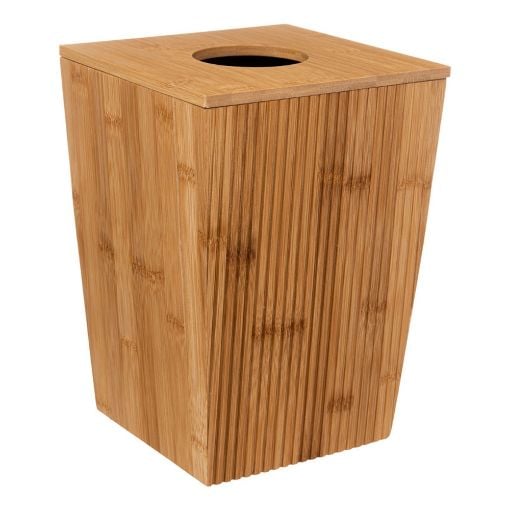 Εικόνα της Kαλάθι Απορριμμάτων 5Five 6L Καφέ 15.5x19.5x26.5cm 174778