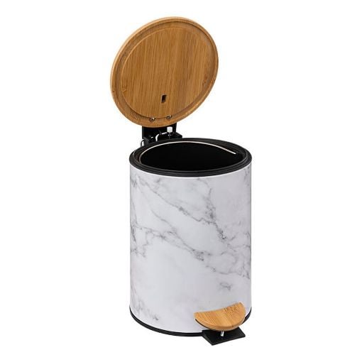 Εικόνα της Kαλάθι Aπορριμμάτων 5five 3L Λευκό 16,8x25cm 174995