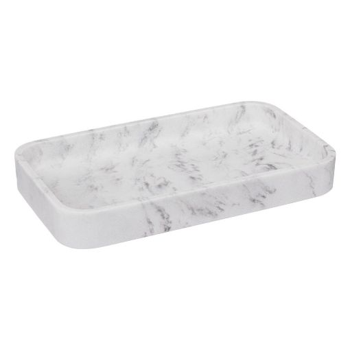 Εικόνα της Θήκη για Σαπούνι 5five Λευκή 19x11x2,5cm 174793
