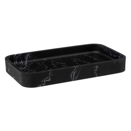 Εικόνα της Θήκη για Σαπούνι 5five Μαύρη 19x11x2,5cm 174793B