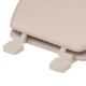 Εικόνα της Καπάκι Λεκάνης 5five Linen Beige 34.5x45cm 138005O