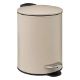 Εικόνα της Kαλάθι Απορριμμάτων 5Five Linen Beige Μπέζ 3L 22.5x17x23cm174528O