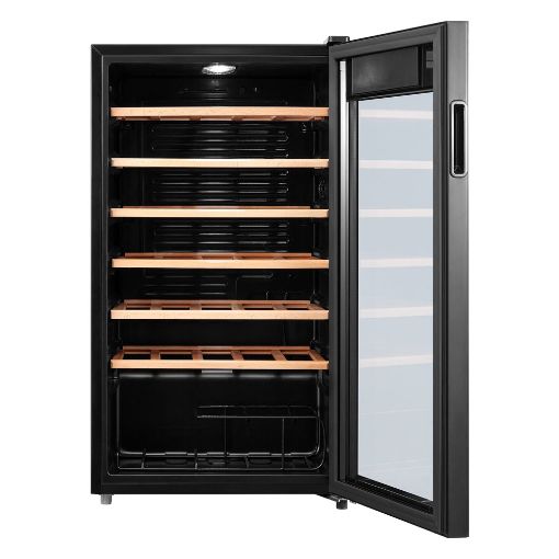 Εικόνα της Συντηρητής Κρασιών Tesla 34 Φιαλών Black RW092M