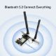Εικόνα της Mercusys MA80XE Wi-Fi 6 Bluetooth 5.2 PCIe Adapter AX3000