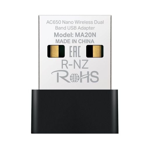 Εικόνα της Wi-Fi USB Adapter Mercusys MA20N Nano AC650