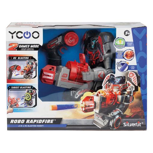 Εικόνα της AS Company - Τηλεκατευθυνόμενo Ρομπότ Silverlit Ycoo Robo Rapidfire 7530-88528
