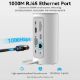 Εικόνα της Docking Station Vention 12-in-1 USB-C Vertical Type EU White TPHWC-EU