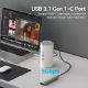 Εικόνα της Docking Station Vention 12-in-1 USB-C Vertical Type EU White TPHWC-EU