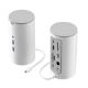 Εικόνα της Docking Station Vention 12-in-1 USB-C Vertical Type EU White TPHWC-EU