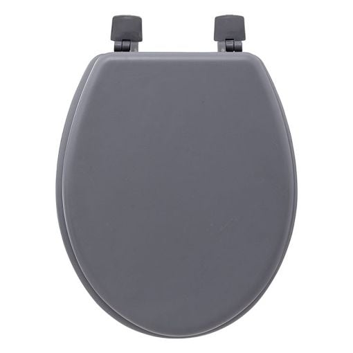 Εικόνα της Καπάκι Λεκάνης 5Five Pebble Gray 34.5x45cm 116804