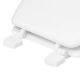 Εικόνα της Καπάκι Λεκάνης 5Five White 34.5x45cm 116802