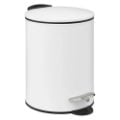 Εικόνα της Καλάθι Μπάνιου 5Five 3L White 22.5x17x23cm 174528I