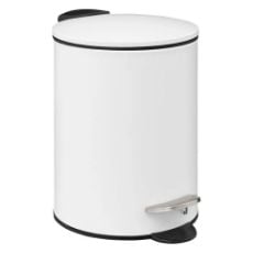 Εικόνα της Καλάθι Μπάνιου 5Five 3L White 22.5x17x23cm 174528I