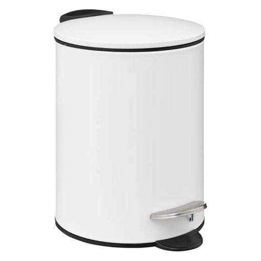 Εικόνα της Καλάθι Μπάνιου 5Five 3L White 22.5x17x23cm 174528I