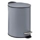 Εικόνα της Kαλάθι Μπάνιου 5Five Pebble Gray 3L 22.5x17x23cm 174528H