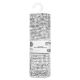 Εικόνα της Πατάκι Μπάνιου Chenille 5Five White 50x80cm 138043I