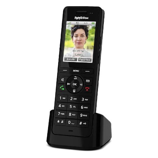 Εικόνα της Ασύρματο Τηλέφωνο DECT AVM FRITZ!Fon Χ6 Black 20002966