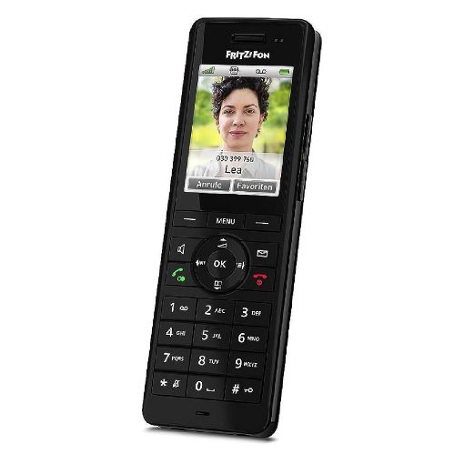 Εικόνα της Ασύρματο Τηλέφωνο DECT AVM FRITZ!Fon Χ6 Black 20002966