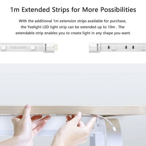 Εικόνα της Yeelight Lightstrip Plus Extension 1m SMD5050 24V IP65 RGBW YLOT01YL