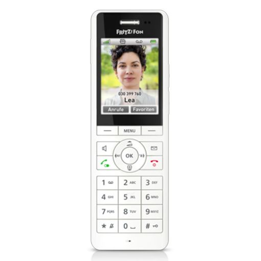 Εικόνα της Ασύρματο Τηλέφωνο DECT AVM FRITZ!Fon Χ6 White 20002987