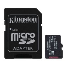 Εικόνα της Κάρτα Μνήμης microSDHC Kingston Industrial 32GB U3 V30 A1 UHS-I with SD Adapter SDCIT2/32GB