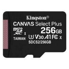Εικόνα της Κάρτα Μνήμης MicroSDXC Class 10 Kingston Canvas Select Plus 100R A1 256GB SDCS2/256GBSP