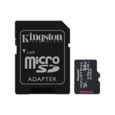 Εικόνα της Κάρτα Μνήμης microSDHC Kingston Industrial 64GB U3 V30 A1 UHS-I with SD Adapter SDCIT2/64GB