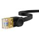 Εικόνα της Καλώδιο Δικτύου Baseus Ethernet RJ45 Cat.7 UTP Flat 2m Μαύρο B00133207111-02
