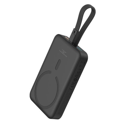 Εικόνα της Power Bank Baseus Mini 10000mAh USB-C / Καλώδιο Lightning & MagSafe 20W Black P10022109113-00