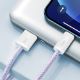 Εικόνα της Καλώδιο Baseus Dynamic USB-A to Lightning 1m Purple CALD000405