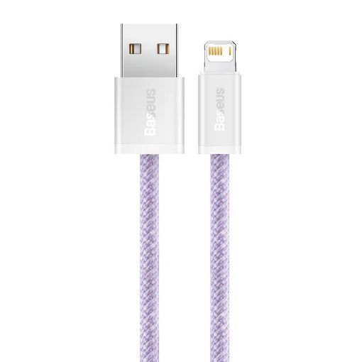 Εικόνα της Καλώδιο Baseus Dynamic USB-A to Lightning 1m Purple CALD000405