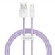 Εικόνα της Καλώδιο Baseus Dynamic USB-A to Lightning 1m Purple CALD000405