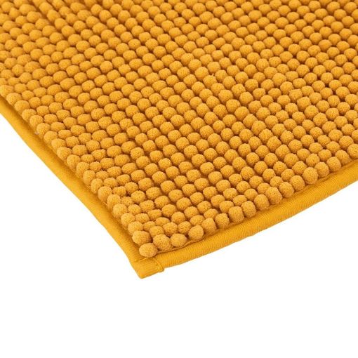 Εικόνα της Πατάκι Μπάνιου Chenille 5Five Yellow 50x80cm 138043K