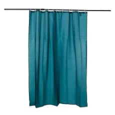 Εικόνα της Κουρτίνα Μπάνιου 5Five Colorama Petrol Βlue 180x200cm 138006P