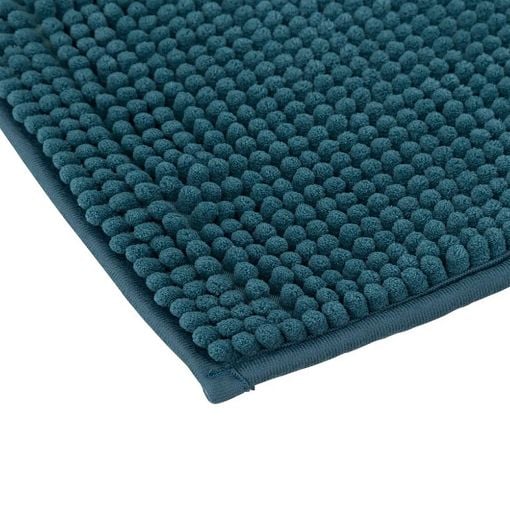 Εικόνα της Πατάκι Μπάνιου Chenille 5Five Petrol Blue 50X80 138043P