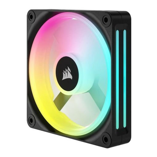 Εικόνα της Case Fan Corsair iCUE Link RX120 RGB 120mm PWM Triple Starter Kit Black (3-Pack) CO-9051018-WW