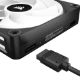 Εικόνα της Case Fan Corsair iCUE Link RX120 RGB 120mm PWM Triple Starter Kit Black (3-Pack) CO-9051018-WW