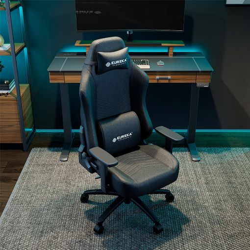 Εικόνα της Gaming Chair Eureka Ergonomic GC-09 Black ERK-GC09-B