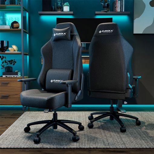 Εικόνα της Gaming Chair Eureka Ergonomic GC-09 Black ERK-GC09-B