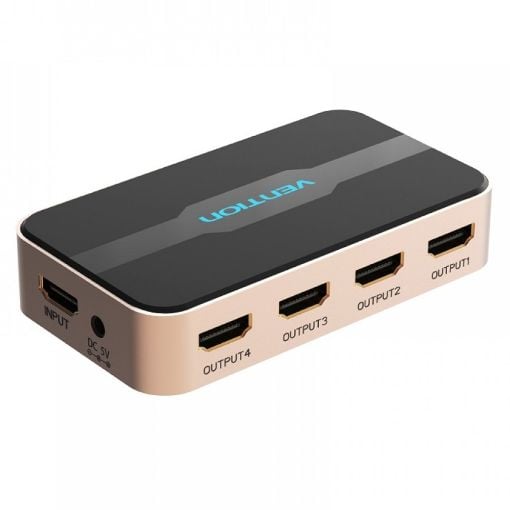 Εικόνα της Vention HDMI Splitter 5-Port Gold ACCG0-EU