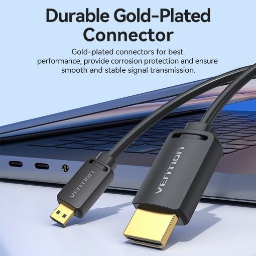 Εικόνα της Καλώδιο Vention Mini HDMI to HDMI 4K 2m Black AGHBH