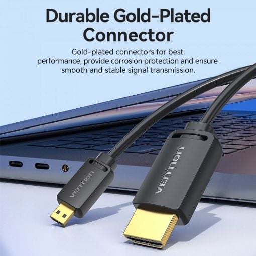 Εικόνα της Καλώδιο Vention Mini HDMI to HDMI 4K 3m Black AGHBI