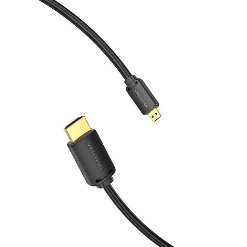 Εικόνα της Καλώδιο Vention Micro HDMI to HDMI 4K 2m Black AGIBH
